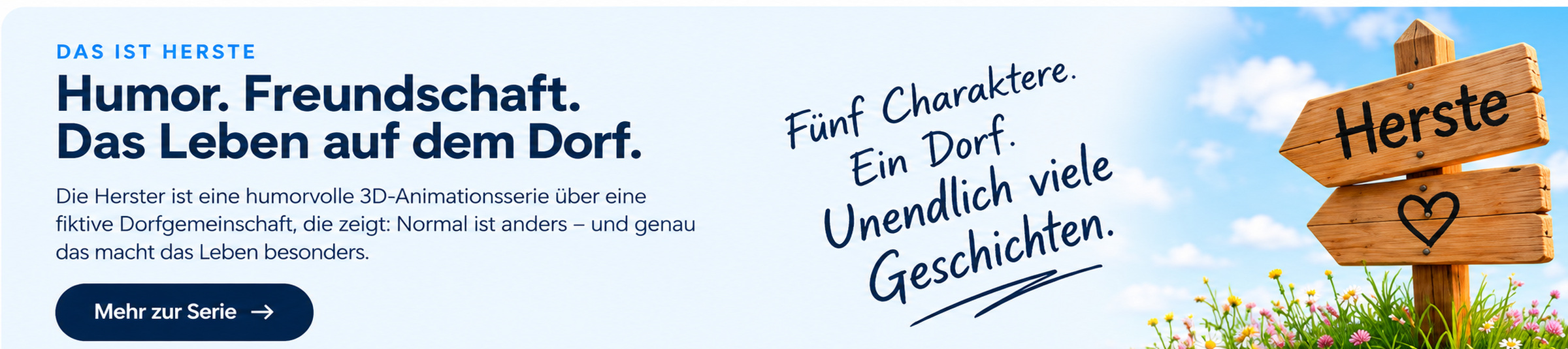 Das ist Herste – Humor, Freundschaft und das Leben auf dem Dorf.